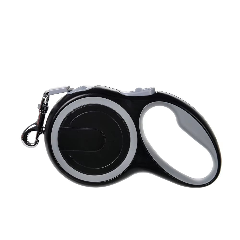 3M Retractable Dog Leash for Small Dogs Reflective Dual Pet Leash Lead 360 Swivel No Tangle Double Dog Walking Leash with Lights