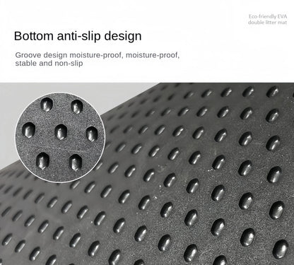 Large Size Cat Litter Mat Double Layer Waterproof Pet Litter Box Mat Non-Slip Sand Cat Pad Washable Cat Litter Mat Pet Supplies